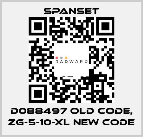 D088497 old code, ZG-5-10-XL new code SpanSet