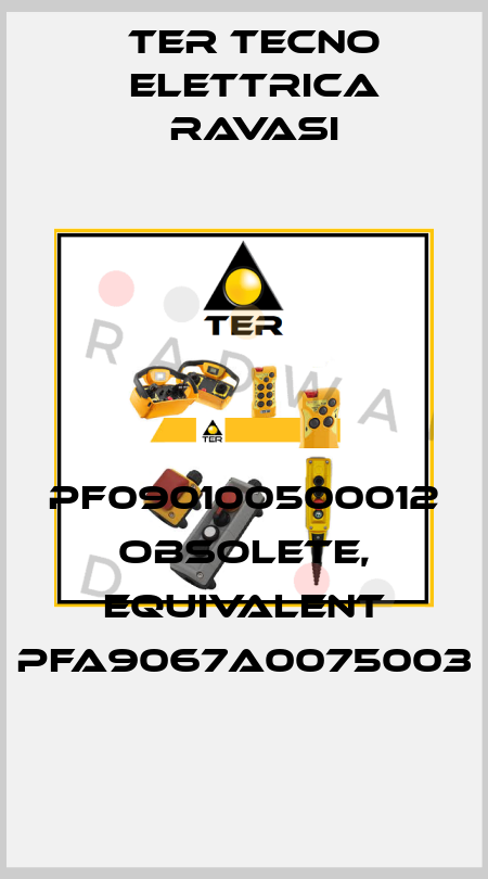 PF090100500012 obsolete, equivalent PFA9067A0075003 Ter Tecno Elettrica Ravasi