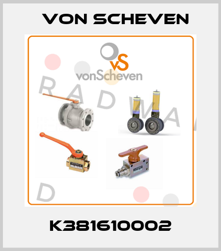 K381610002 Von Scheven