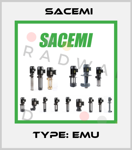 Type: EMU Sacemi