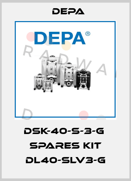 DSK-40-S-3-G  Spares Kit DL40-SLV3-G Depa