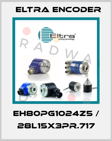 EH80PG1024Z5 / 28L15X3PR.717 Eltra Encoder