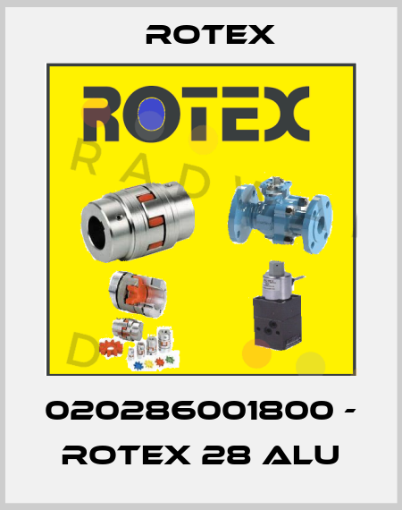 020286001800 - ROTEX 28 ALU Rotex