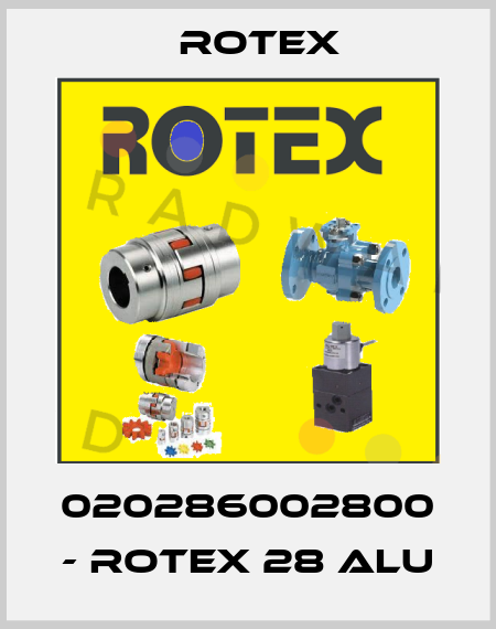 020286002800 - ROTEX 28 ALU Rotex
