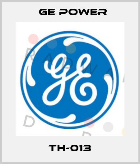 TH-013 GE Power