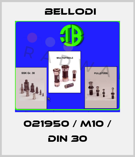 021950 / M10 / DIN 30 Bellodi