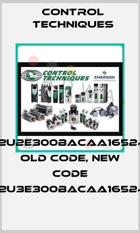 142U2E300BACAA165240 old code, new code 142U3E300BACAA165240 Control Techniques