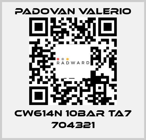 CW614N 10BAR TA7 704321 PADOVAN VALERIO