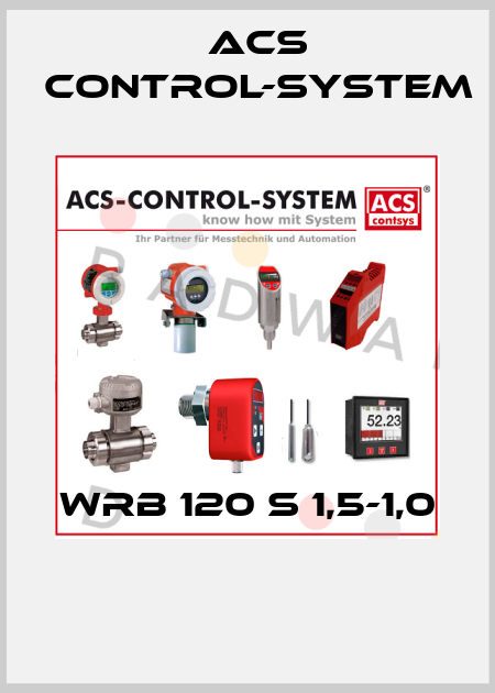 WRB 120 S 1,5-1,0  Acs Control-System
