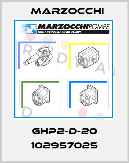 GHP2-D-20 102957025 Marzocchi