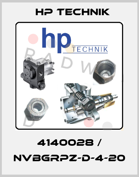 4140028 / NVBGRPZ-D-4-20 HP Technik