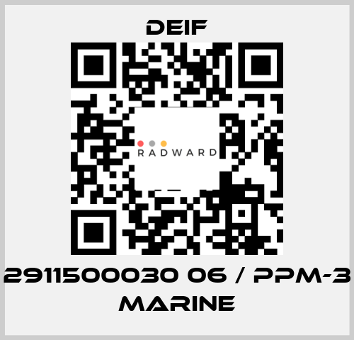 2911500030 06 / PPM-3 Marine Deif