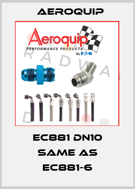 EC881 DN10 same as EC881-6 Aeroquip