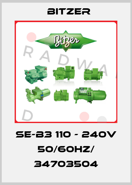 SE-B3 110 - 240V 50/60Hz/ 34703504 Bitzer