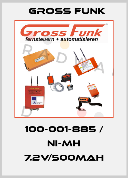 100-001-885 / Ni-Mh 7.2V/500mAh Gross Funk