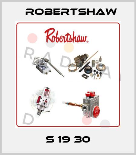 S 19 30 Robertshaw