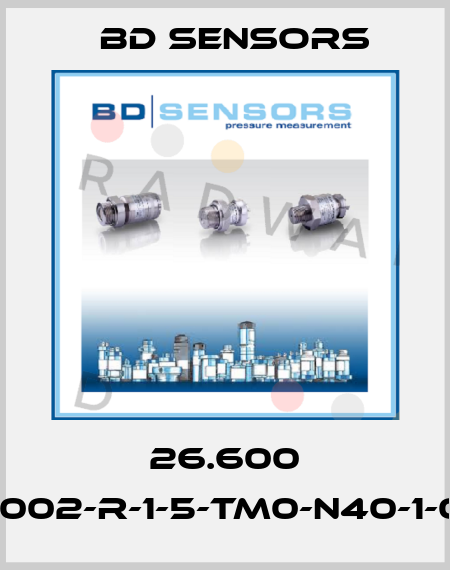 26.600 G-6002-R-1-5-TM0-N40-1-000 Bd Sensors