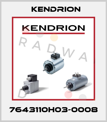7643110H03-0008 Kendrion