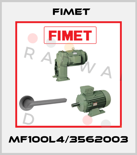 MF100L4/3562003 Fimet