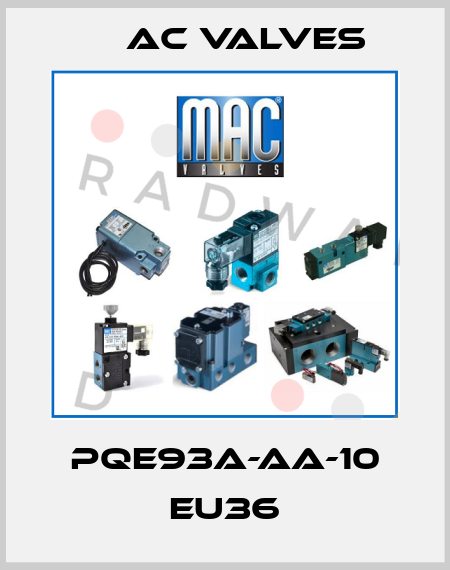 PQE93A-AA-10 EU36 МAC Valves
