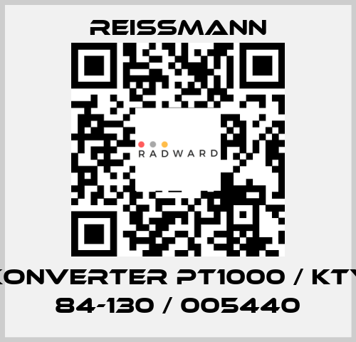 Konverter Pt1000 / KTY 84-130 / 005440 Reissmann