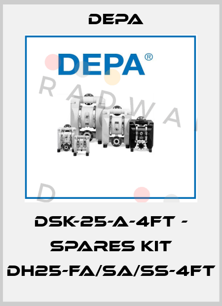 DSK-25-A-4FT - Spares Kit DH25-FA/SA/SS-4FT Depa