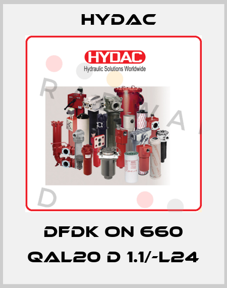 DFDK ON 660 QAL20 D 1.1/-L24 Hydac