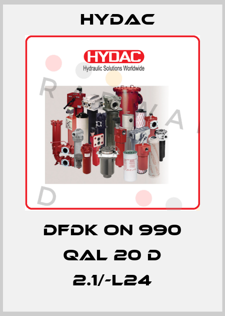 DFDK ON 990 QAL 20 D 2.1/-L24 Hydac