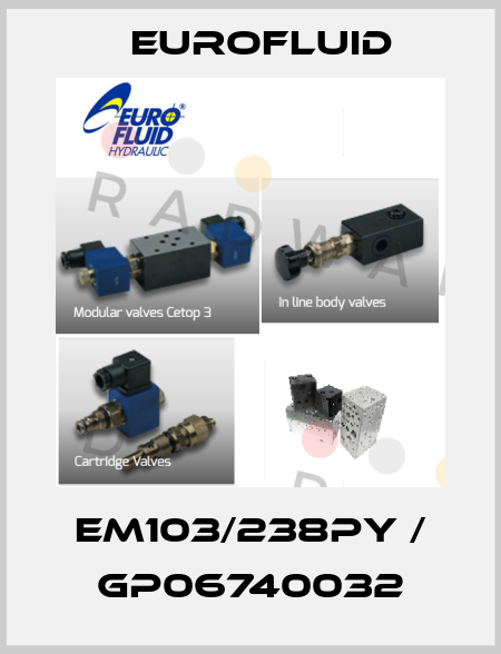 EM103/238PY / GP06740032 Eurofluid