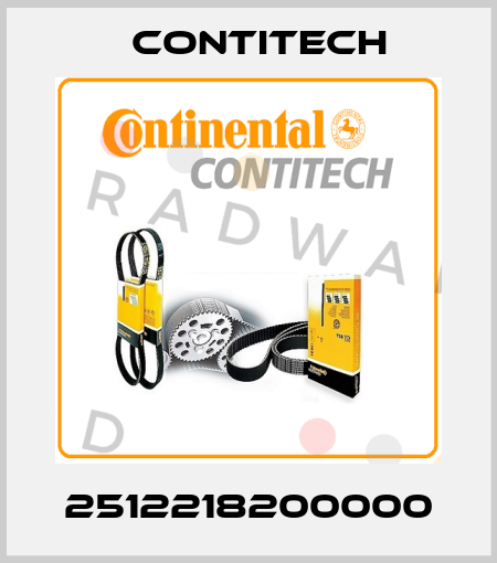 2512218200000 Contitech