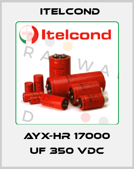 AYX-HR 17000 UF 350 VDC Itelcond