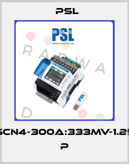SCN4-300A:333mV-1.25 P PSL