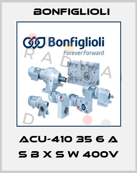 ACU-410 35 6 A S B X S W 400V Bonfiglioli