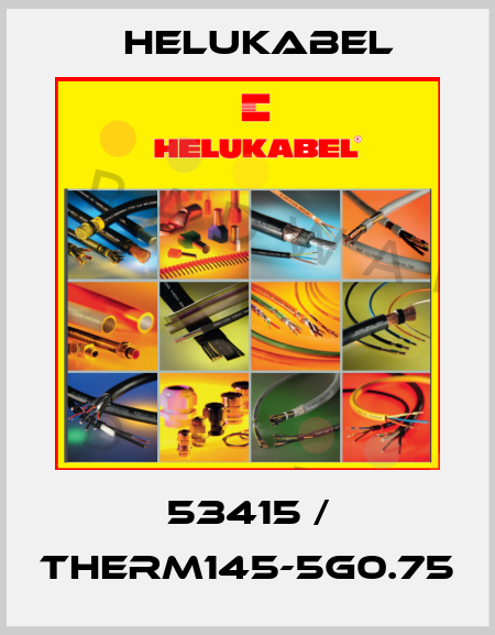 53415 / THERM145-5G0.75 Helukabel