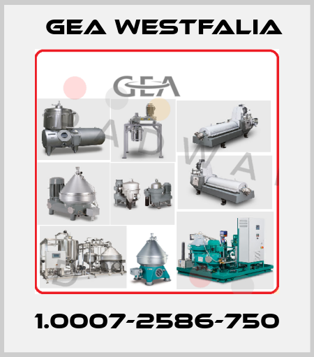 1.0007-2586-750 Gea Westfalia