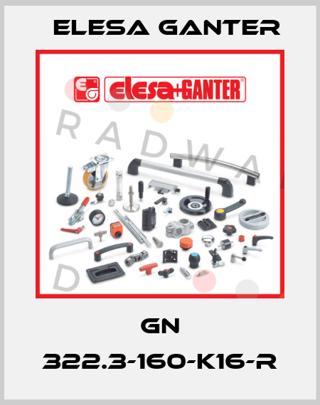 GN 322.3-160-K16-R Elesa Ganter
