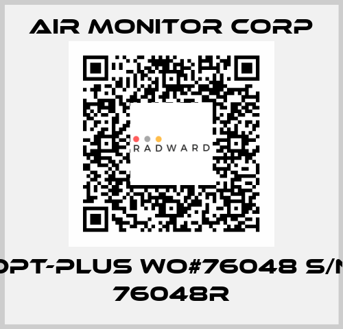 DPT-plus WO#76048 S/N 76048R AIR MONITOR CORP