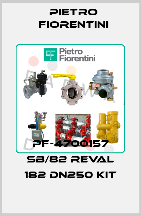 PF-4700157 SB/82 REVAL 182 DN250 KIT Pietro Fiorentini