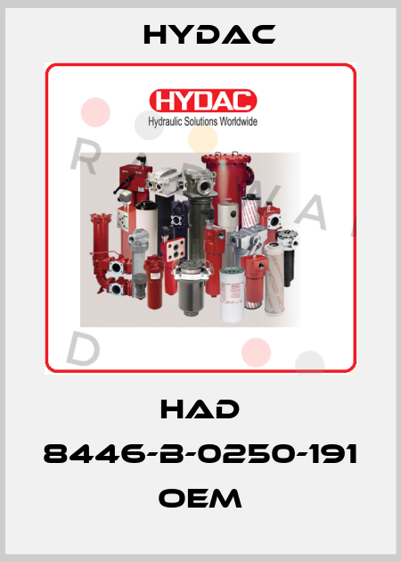 HAD 8446-B-0250-191 OEM Hydac