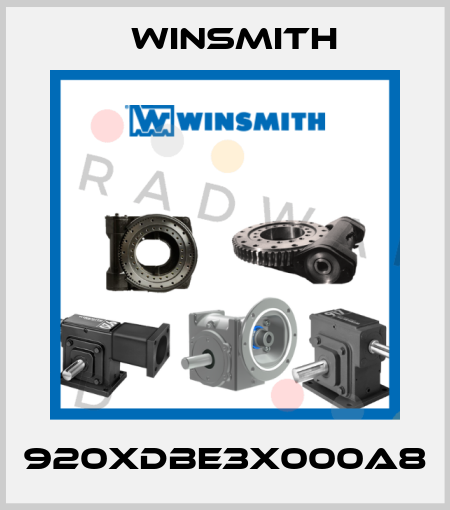 920XDBE3X000A8 Winsmith