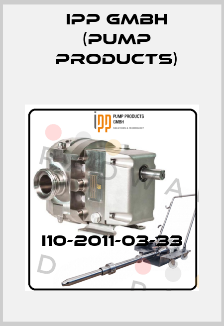 I10-2011-03-33 IPP GMBH (Pump products)