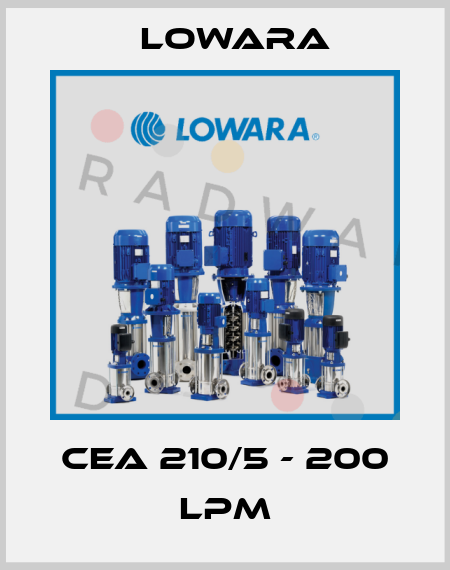 CEA 210/5 - 200 lpm Lowara