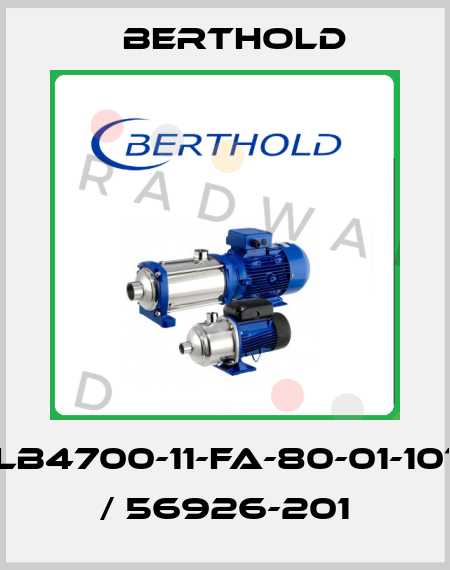 LB4700-11-FA-80-01-101 / 56926-201 Berthold