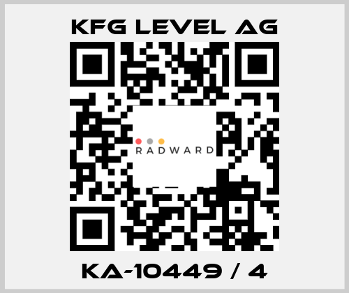 KA-10449 / 4 KFG Level AG