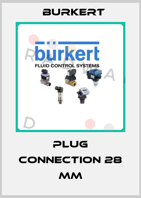 Plug connection 28 mm Burkert