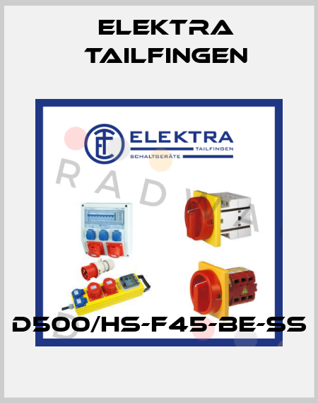 D500/HS-F45-BE-SS Elektra Tailfingen