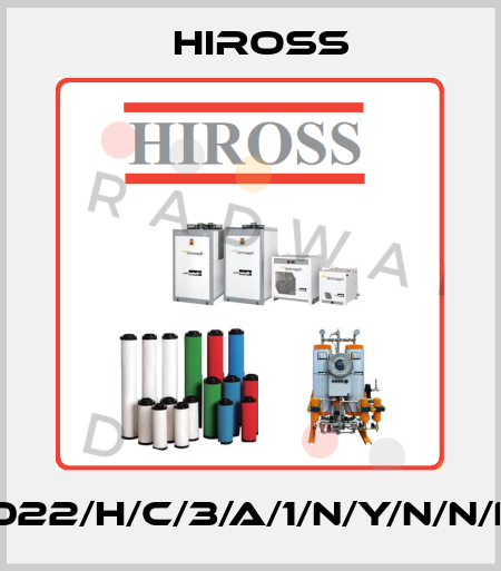 ICE022/H/C/3/A/1/N/Y/N/N/N/0/ Hiross