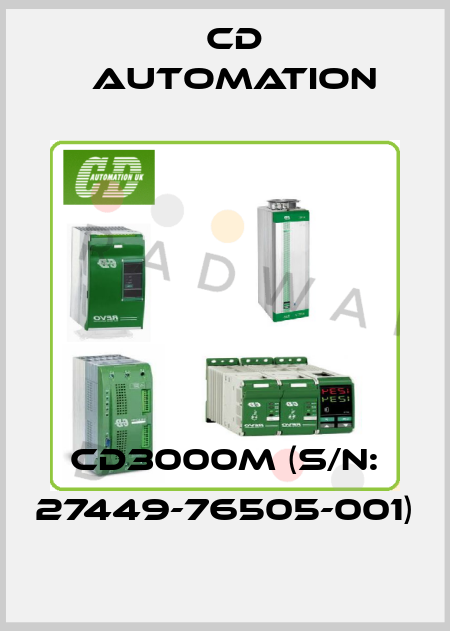 CD3000M (s/n: 27449-76505-001) CD AUTOMATION