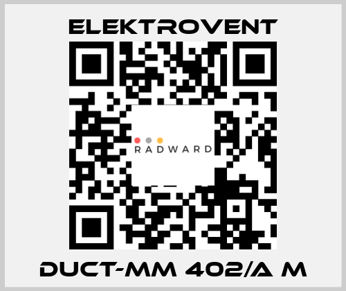 DUCT-Mm 402/A M ELEKTROVENT