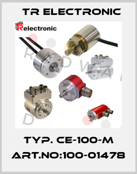 Typ. CE-100-M Art.No:100-01478 TR Electronic